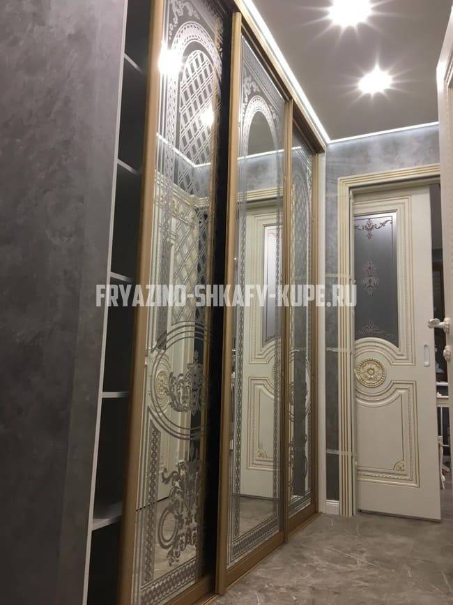 Встроенные шкафы на заказ Фрязино